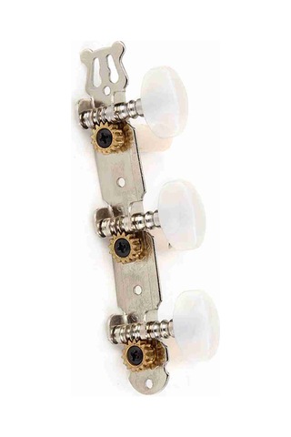 Hfambition Klasik Gitar İçin 3 Sol 3 Sağ Metal+plastik Tün Çubuğu, Hızlı Doğru Tünleme, Anti-rust, Kolay Kurulum