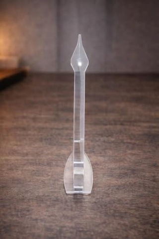 Şeffaf Akrilik Saat Standı Masaüstü Saatlik, Takı Ve Bileklik Sergileme Standı 12 X 7,5 Cm 100 Adet