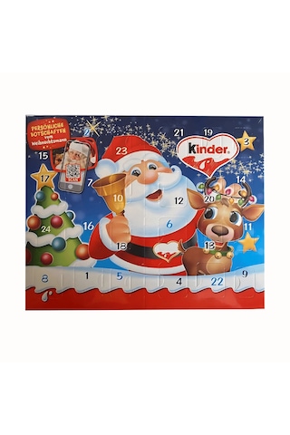 Kinder Christmas Santa Adventskalender 113 G