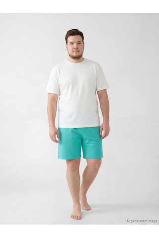 Lc Waikiki Lc Waıkıkı Yeşil Standart Kalıp Erkek Pijama Alt Şort