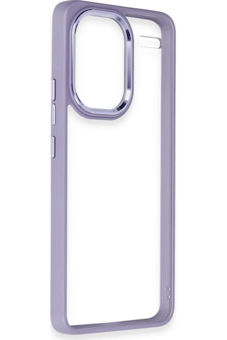 Newface - 345 - Xiaomi Redmi Note 13 Pro Plus Kılıf Power Silikon - Ece-umay - - Lila