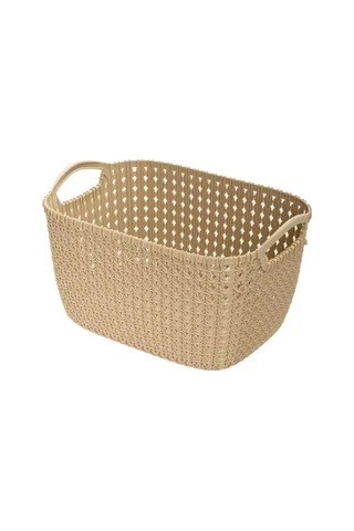 Elfplast 19l Örgü Depolama Sepeti 143831547 Bej