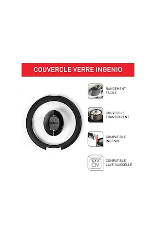 Tefal Ingenio 22 Cm Cam Kapak - L9936452 Genel