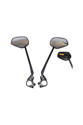 Lexis Clip 103 Universal Optik Geniş Açılı Bisiklet/e-bike/e-scooter/atv/motosiklet Aynası
