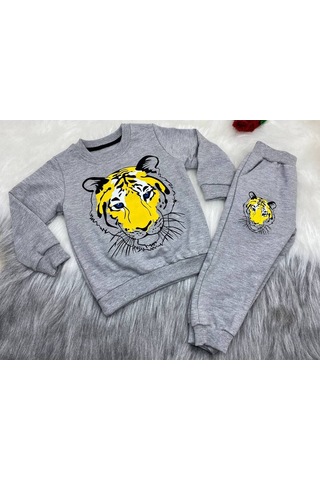 Mj Kids İkili Erkek Çocuk Takımı Gri
