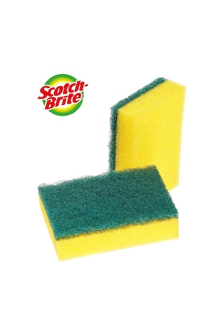 Scotch Brite Bulaşık Süngeri Yeşil 4'lü Klasik 4'lü