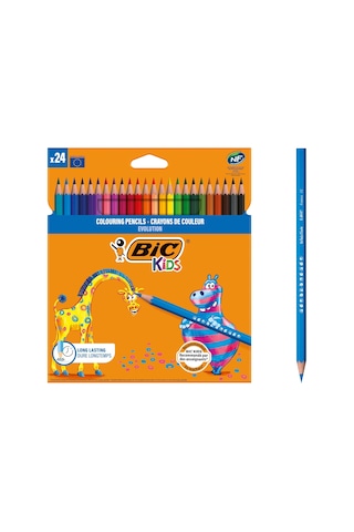 Bic Kids Evolution 24'lü Kuru Boya Seti 9375152