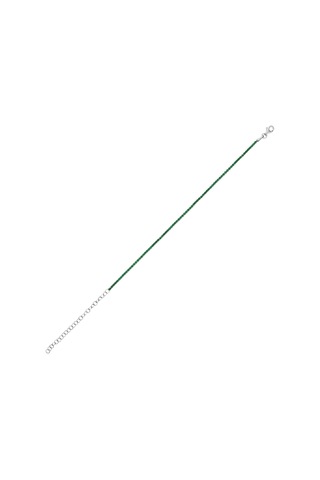 Kuyumcudukkani"suyolu Bileklik"1,75mm Taş- 27019-w-grn Beyaz