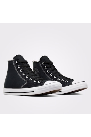 Chuck Taylor All Star Mixed Materials Kadın Siyah Sneaker Siyah