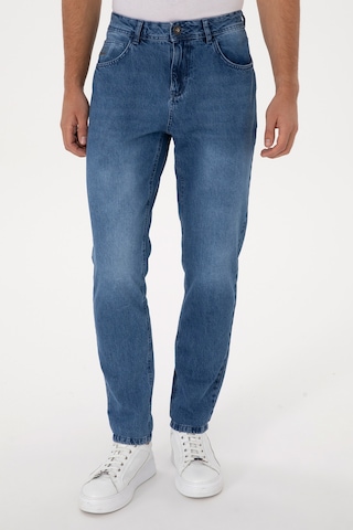 U.S. Polo Assn. Erkek Açık Mavi Jean Tapered Fit Pantolon 50316545-DN0021
