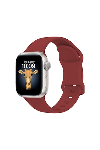 Apple Uyumlu Watch 10 46 mm Krd-131 Silikon Kordon Strap Kayış