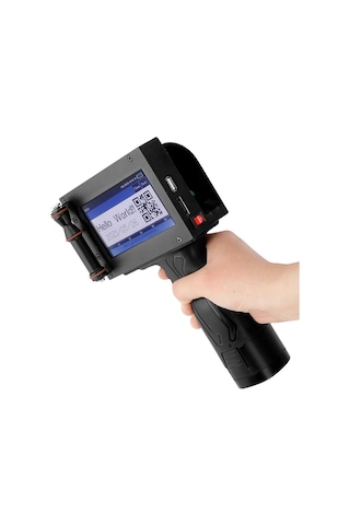 Ayt Powermaster Pm-10878 4.3 İnç Dokunmatik Ekranlı Şarjlı Endüstriyel El Tipi Portatif Mürekkep Yazıcı