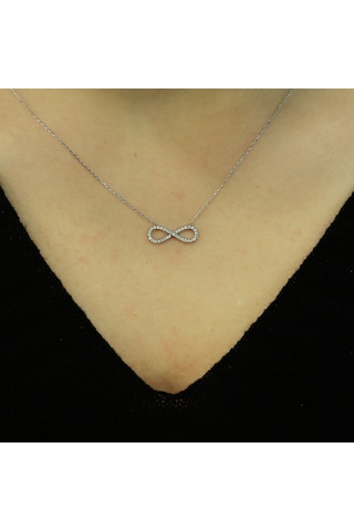 Lova Pırlantalı Sonsuzluk Kolye - 2040025