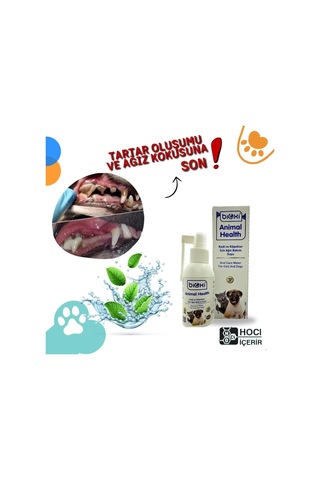 Bioxi Kedi Ve Köpekler İçin Ağız Bakım Suyu 100 Ml