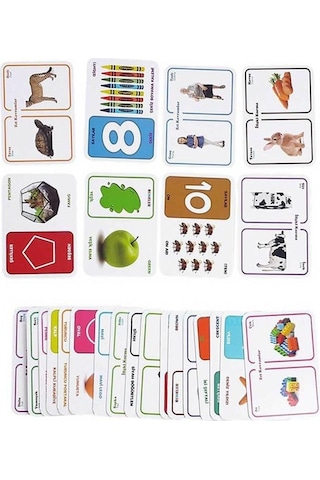 Diytoy 5'li Süper Set Sayılar, Renkler, Şekiller, İlişki Kurma, Zıt Kavramlar - Kolektif