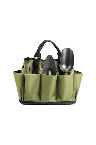 Leezsing Cepli Bahçe Tote Çantası Bahçe Aletleri Seti Düzenleyici El Aletleri Saklama Çantası Çim Bahçe Çantası Cer Diğer