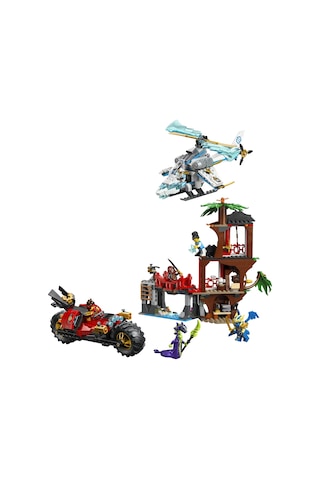 LEGO® NINJAGO® Ninja Aracı Ağaç Ev Savaşı 71857 - 7 Yaş ve Üzeri Çocuklar için 6 Minifigür İçeren Oyuncak Yapım Seti (642 Parça)