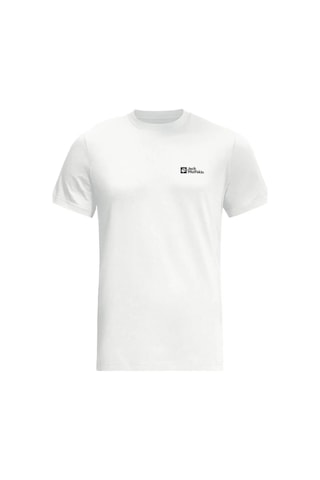Jack Wolfskin Essentıal T M Beyaz Erkek Kısa Kol T-shirt 000000000102232928 Beyaz