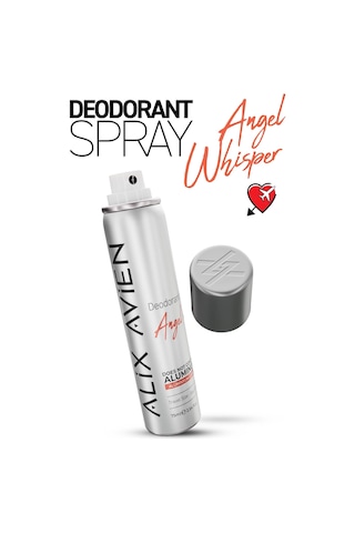 Alüminyumsuz Seyahat Boy Kadın Deodorant Sprey 75 Ml - Angel Whisper