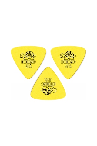 Jim Dunlop 431p.73 Tortex 3 Adet Üçgen Gitar Pena 0.73 Mm Triangle