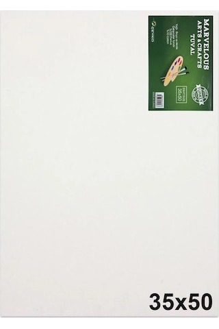 Öğrenci Tipi Sanatsal Zımbalı Tuval 35x50 Cm, 2025 Koleksiyon