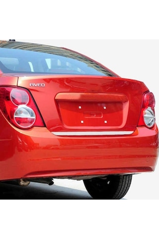 Chevrolet Aveo Sedan Krom Bagaj Alt Çıta 2011 ve Üzeri P.Çelik