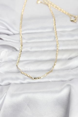 Mey İthalat Cm 14k Gold Renk Gemici Zincir Model 60 Cm Kadın Kolye 11 51077784