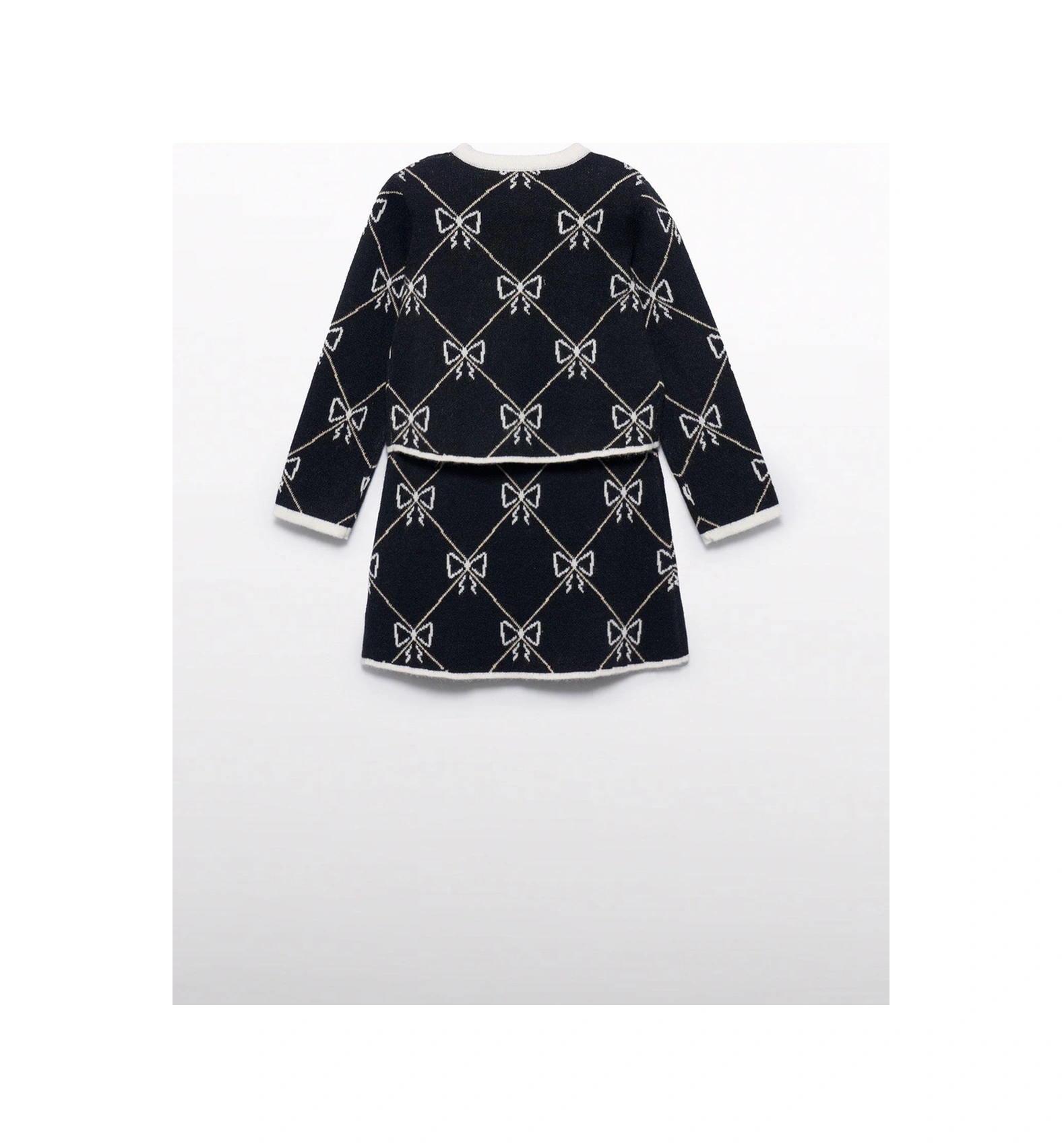 Mayoral Abel&lula Kız Çocuk Triko Etek Takım Siyah