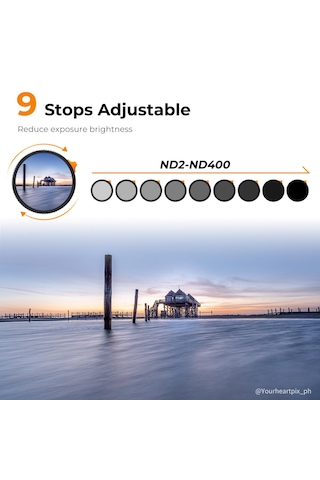 K&f Concept 82 MM ND-400 Nano-X II Filtre