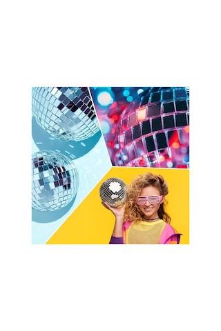 Kare Silver Cam Mozaik Fayans Çıkartması Kendinden Yapışkanlı Aynalı Dekor Panel 30x30 Cm
