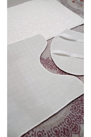 Sarar Halı 3'Lü Kaymaz Taban Klozet Takımı