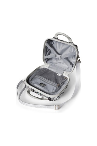 Coral High Kedi Desenli Omuz Askılı Pc Makyaj Çantası 16899