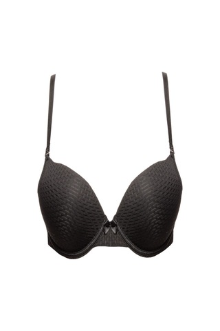 Mistirik Blera Model Push Up Destekli Extra Dolgu Detaylı Kaplı Doublu Premium Günlük Büstiyer Siyah Renk Siyah