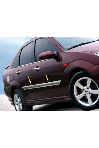 Ford Focus 1 Hbsdsw Krom Yan Kapı Çıtası 1998-2005 4prç P.çelik N11.74
