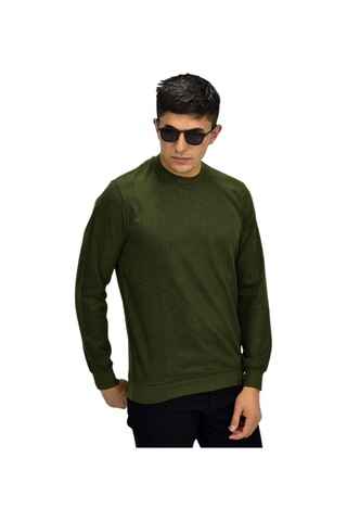 Erkek Spor Sıfır Yaka Sweatshirt R2270 Bgl-st03187 001