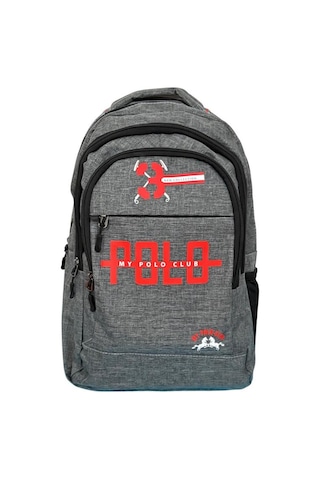 Temel My Polo Sırt Çantası Gri 8815 Gri