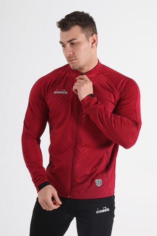 Diadora Elite Kamp Eşofmanı Tek Üst Bordo