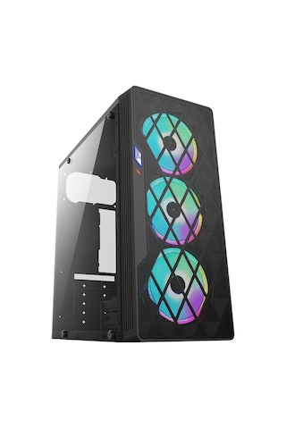 Xaser XSR729 i5-3470 16 GB 512 GB SSD 4 GB GT740 24" Free Dos Masaüstü Oyuncu Bilgisayarı