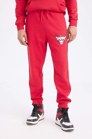 DeFactoFit NBA Chicago Bulls Kalın Jogger Eşofman Altı Standart Fit Cepli Beli Bağcıklı D6564AX25SPBR244