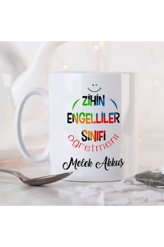 Kişiye Özel Zihin Engelliler Sınıfı Öğretmeni Kupa Bardak Ha38