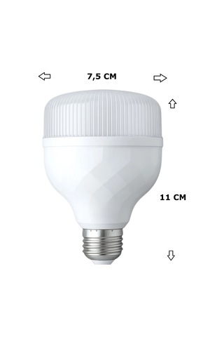 20w Torch Ampul E27 T-bulb Led Beyaz Renk 2400 Lümen
