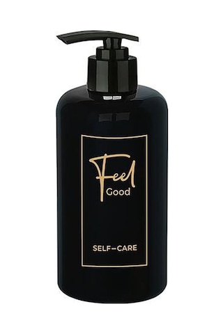Sıvı Sabunluk Yuvarlak Plastik Pompalı 500 Ml - Siyah Diğer