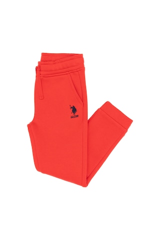 U.S. Polo Assn. Kız Çocuk Kırmızı Şardonlu Jogger Eşofman Altı 50316914-VR030
