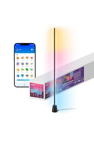 Wiz Gradient Zemin Lambası - Siyah 140 Cm