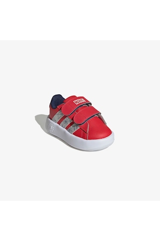 Adidas Grand Court Spider-man Comfort Çocuk Siyah Spor Ayakkabı Kı9193