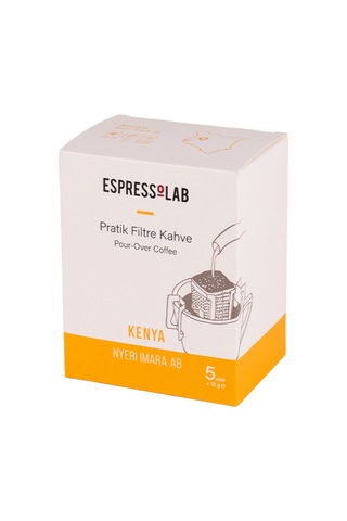 Kenya Nyeri Imara Ab Pratik Filtre Kahve - 5'li Paket | Hızlı Ve Kolay Demleme