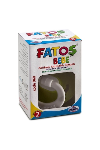 Fatoş Bebe Silikon Damaklı Emzik 6-18 Ay No:2