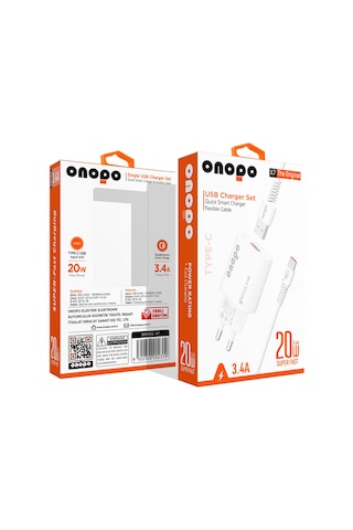 Onopo Type-C Usb 3.4A Hızlı Şarj Cihazı 18 W - X7