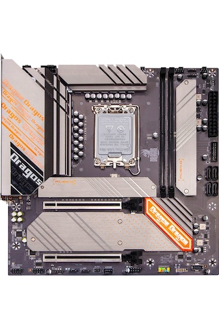 Dragos Dragmode Z790M Intel Z90 8000 MHz (OC) DDR5 Soket 1700 mATX Anakart