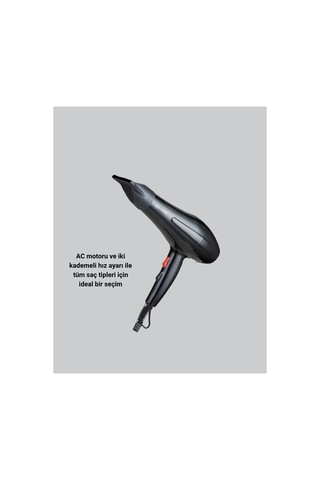 2200w Ac Motorlu Hafif Fön Makinesi